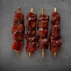 Argentinean steak Kebabs