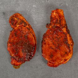 Jerk pork steaks
