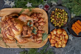 cooked hamper