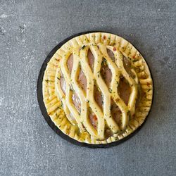Garlic chicken encroute