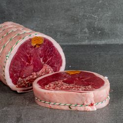 Stuffed Saddle Of Lamb