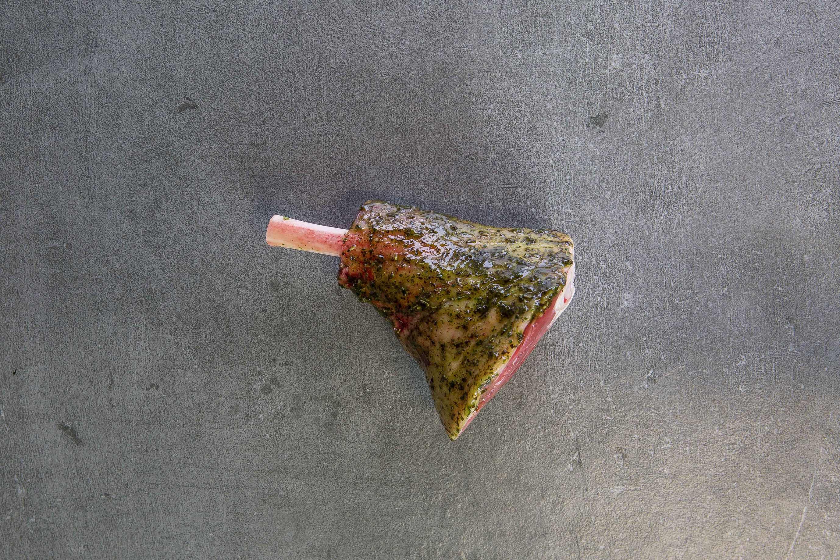 Lamb Shank in Rosemary & Mint