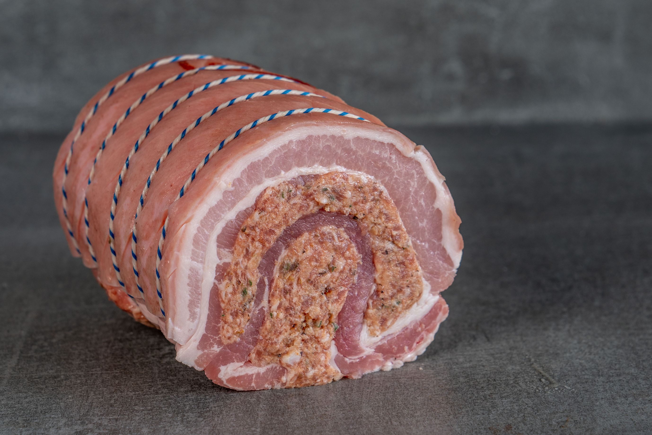 stuffed belly of pork