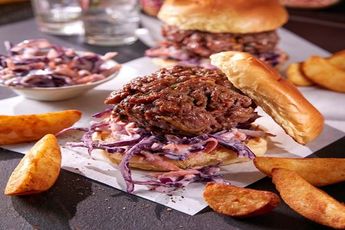 Moroccan-Style Lamb Burgers